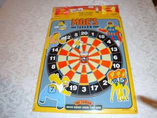 The Simpsons MOES TAVERN DART BOARD [NEW]  
