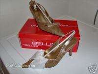 Bellini Shiny Snake Paxton Oak Leaf Pumps women 8 M  