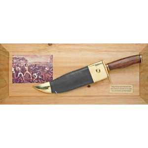 BOWIE KNIFE FRAMED SET