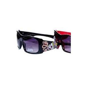   Shades Sunglasses Crown Black Inspired by Ed Hardy 