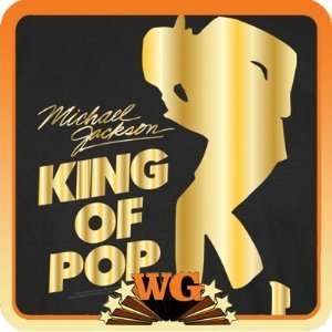    (Large) Michael Jackson   Gold King of Pop Ladies: Toys & Games