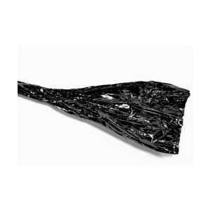  Black Shiny Metallic Twist Ribbon   Bulk 300 Yard Spool Paper 
