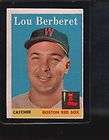 1956 Topps Set Break 329 Lou Berberet EX MINT  