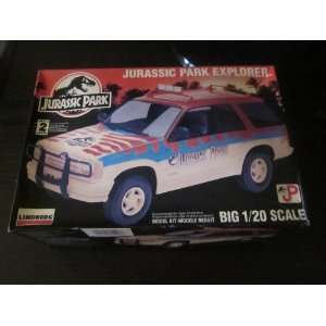  Lindberg Jurassic Park Explorer Model Kit 1/20 scale Toys 
