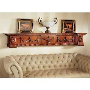  The Dunbridge Soupiere Mantel Pediment Furniture & Decor