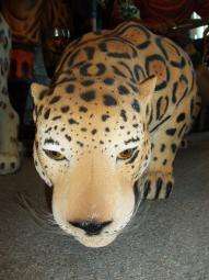LIFE SIZE Statue Wild JAGUAR Jungle Tiger New  