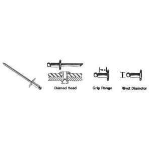   Range Steel Mandrel and Rivet   10000 by CR Laurence