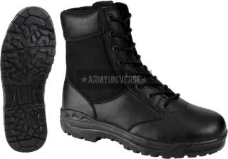 Black Military Synthetic Materials Jungle Boots (Item # 5064)