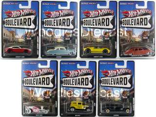 Hot Wheels® 2011 Boulevard Release A 16 Piece Case ALL NEW x3091 999A 