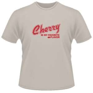  FUNNY T SHIRT  Cherry Is My Favorite Flavor Toys & Games