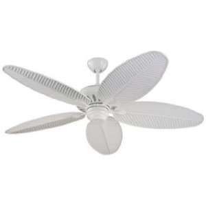  52 Monte Carlo Cruise White Wet Ceiling Fan: Home 