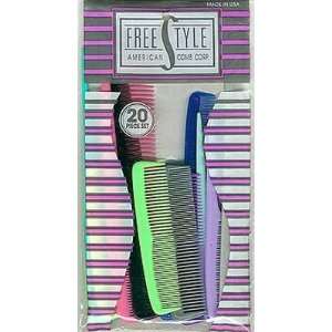  Avery Family Pack Comb, 20 Assorted Combs (6 Pack) Health 