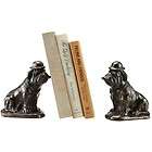 MILSON AND LOUIS HAND PAINTED CAST IRON BOOKENDS  
