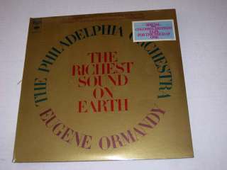 SEALED Eugene Ormandy & Philadelphia Orchestra RICHEST SOUND ON EARTH 
