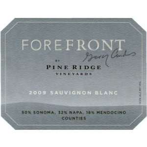 2009 ForeFront by Pine Ridge 50 Sonoma 32 Napa 18 Mendocino Sauvignon 