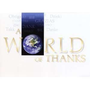  Birchcraft Studios 1806 A World of Thanks   Gold Lined 