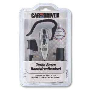  Car and Driver Turbo Boom HandsFree Headset: Cell Phones 