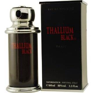 Thallium Black by Jacques Evard Eau De Toilette Spray for Men, 3.3 