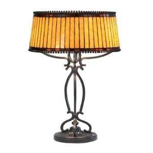  Thaddeus Antique Bronze Table Lamp: Home Improvement