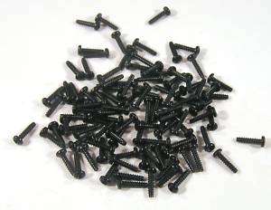 Miniature Hardware Parts Pack of 100 Small #2 x 3/8 Self Tapping 