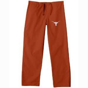 BSS   Texas Longhorns NCAA Classic Scrub Pant (Burnt Orange) (X Large)