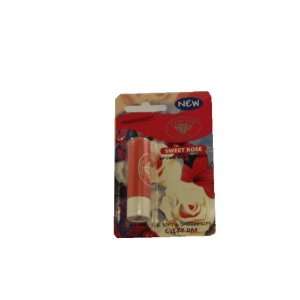  LIP CARE CHAP STICK SWEET ROSE FLAVOR   12 PIECE PACK   L 