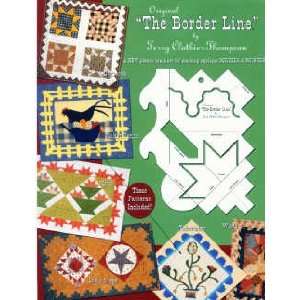   BORDER LINE TEMPLATE BY TERRY CLOTHIER THOMPSON Arts, Crafts & Sewing