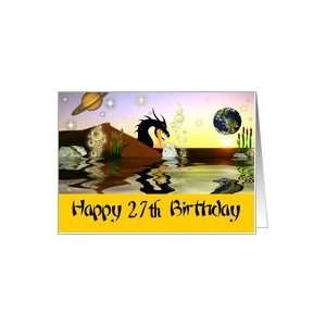  Birthday ~ Age Specific 27th ~ Planet Creature Card Toys 