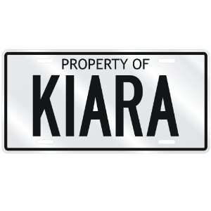  NEW  PROPERTY OF KIARA  LICENSE PLATE SIGN NAME