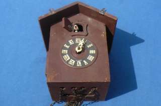 Regula 8 Day Cuckoo Black Forest Clock Bird Bellows Repair Parts 