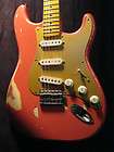 Bill Nash Guitar S 57 Salmon   Alder Body Medium Aging   Maple C Shape 