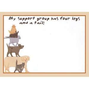  My Support Group Sticky Note Pad