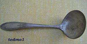 WM ROGERS A1 IS SERVING SPOON LADLE SILVER PLARED  