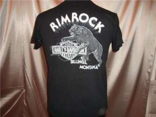   TIME ROCK N ROLL. BACK SAYS BILLINGS MONTANA, RIMROCK. MADE IN USA