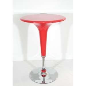  Bombo Table   Matte Red: Home & Kitchen