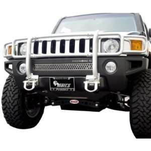 Hummer H3 2009 Gmc H3T One Piece Grill/Brush Guard Stainless Grille 