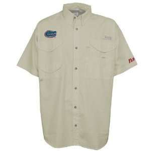   Florida Gators Khaki Bonehead Short Sleeve Shirt