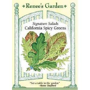    Greens   California Spicy Salad Mix Seeds Patio, Lawn & Garden