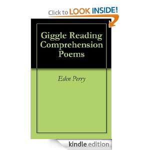Giggle Reading Comprehension Poems Eden Perry  Kindle 