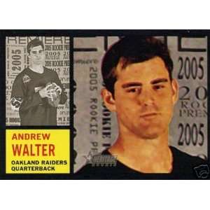  2005 Topps Heritage 57B Andrew Walter TBJ SP (Football 