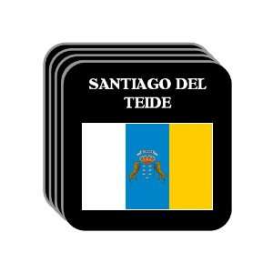Canary Islands   SANTIAGO DEL TEIDE Set of 4 Mini Mousepad Coasters