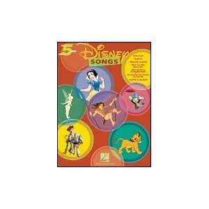  Disney Songs Five Finger Piano Book: Musical Instruments