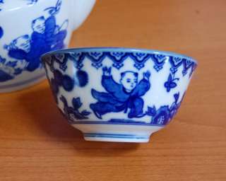 Aritayaki Tang Dynasty Tea Pot Set 47919923 x 2 tea cups Made in Japan 