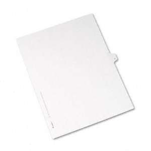   Avery   Allstate Style Legal Side Tab Divider, Title N, Letter 
