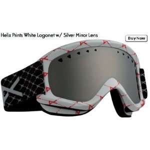  Anon Helix Prints White Logonet Goggles