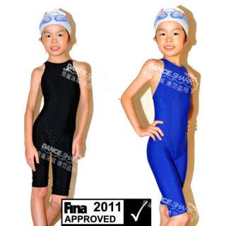YINGFA Girls racing kneeskin swimsuit 925 FINA approved  