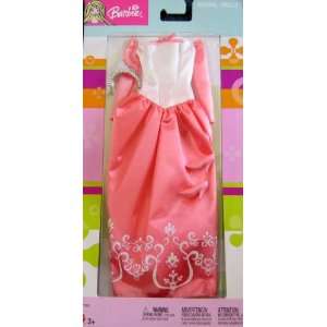  Barbie Royal Circle Clothing Fashions   Coral Gown (2003 
