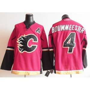  Jay Bouwmeester Jersey Calgary Flames Home Jersey Hockey 