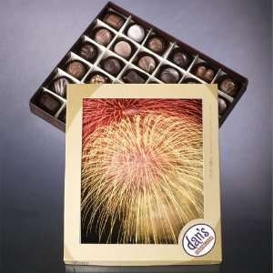 July Fourth 1 Lb. Assorted Chocolates:  Grocery & Gourmet 