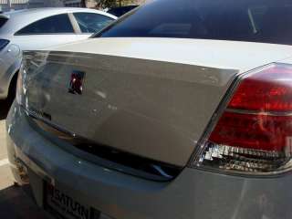OEStyle Painted Spoiler Wing Light Tarnished Silver Metallic Clearcoat 